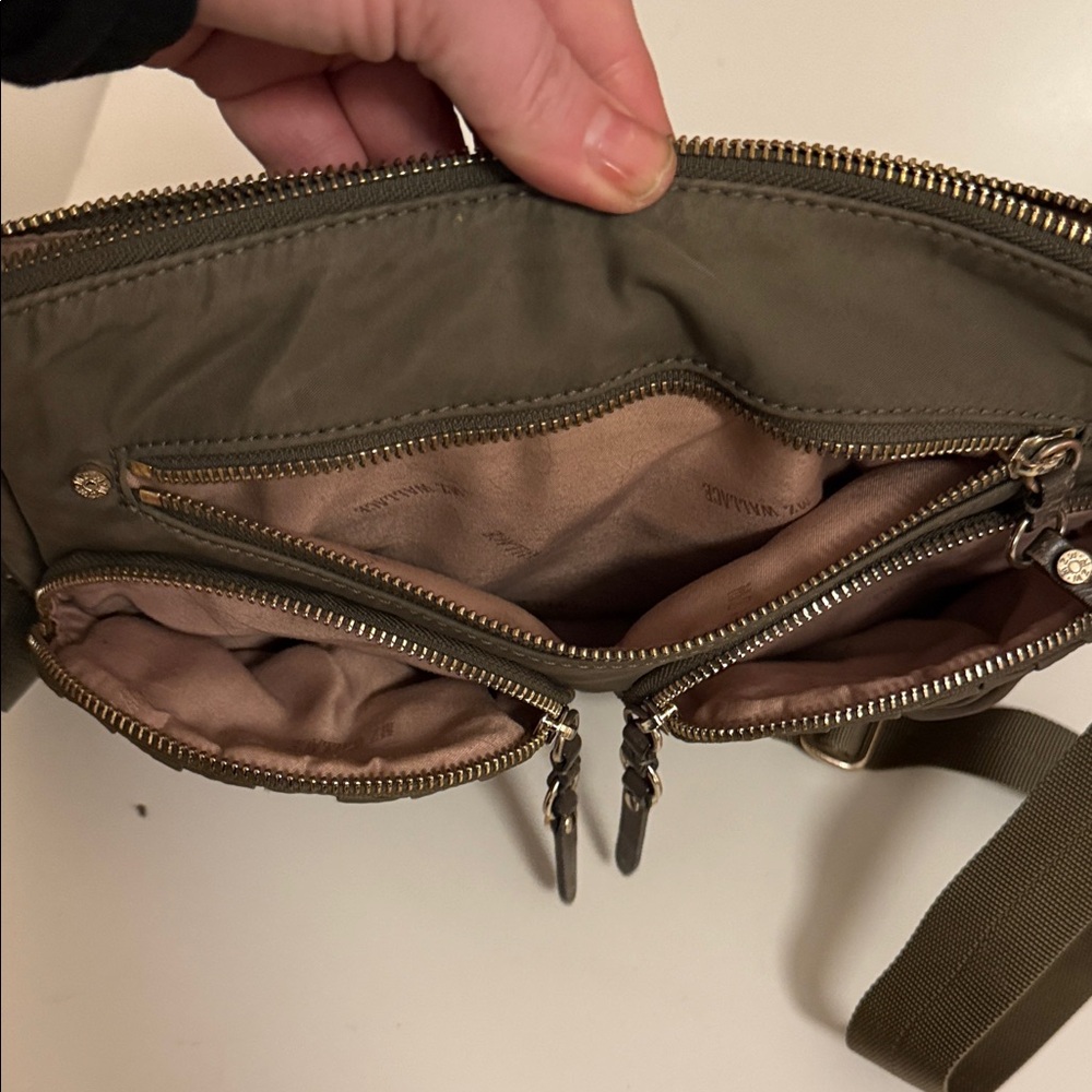 MZ Wallace Green-Khaki Crossbody Bag - Picture 12 of 13